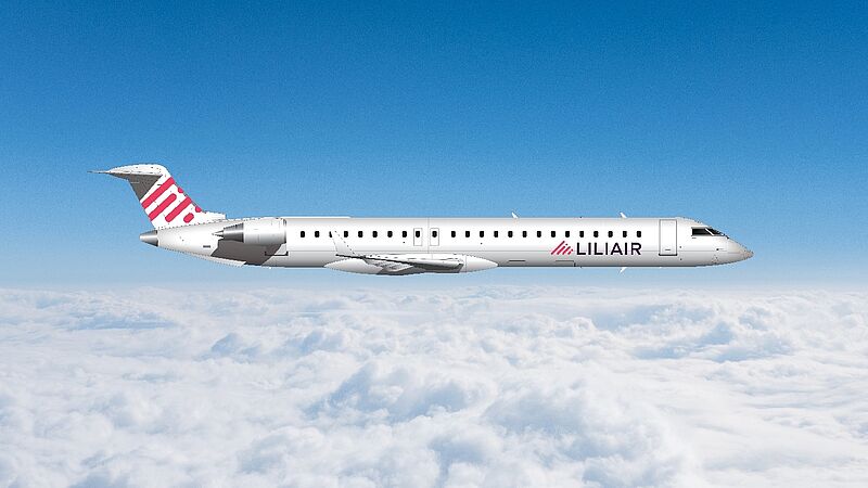 Ab April 2023 sollen zwei Bombardier CRJ900 für Liliair fliegen