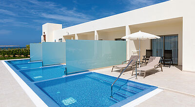 Im Riu Palace Boa Vista gibt es auch Swim-up-Zimmer