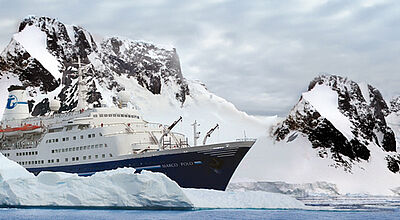 Abgesagt: Die geplante Antarktis-Reise der Marco Polo im kommenden Winter fällt ins Wasser.