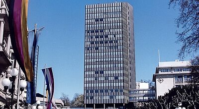 Die Zentrale der R&V in Wiesbaden