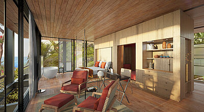 Zu den Hotelpartnern gehören Marken wie One & Only, im Bild das One & Only Mandarina in Mexiko