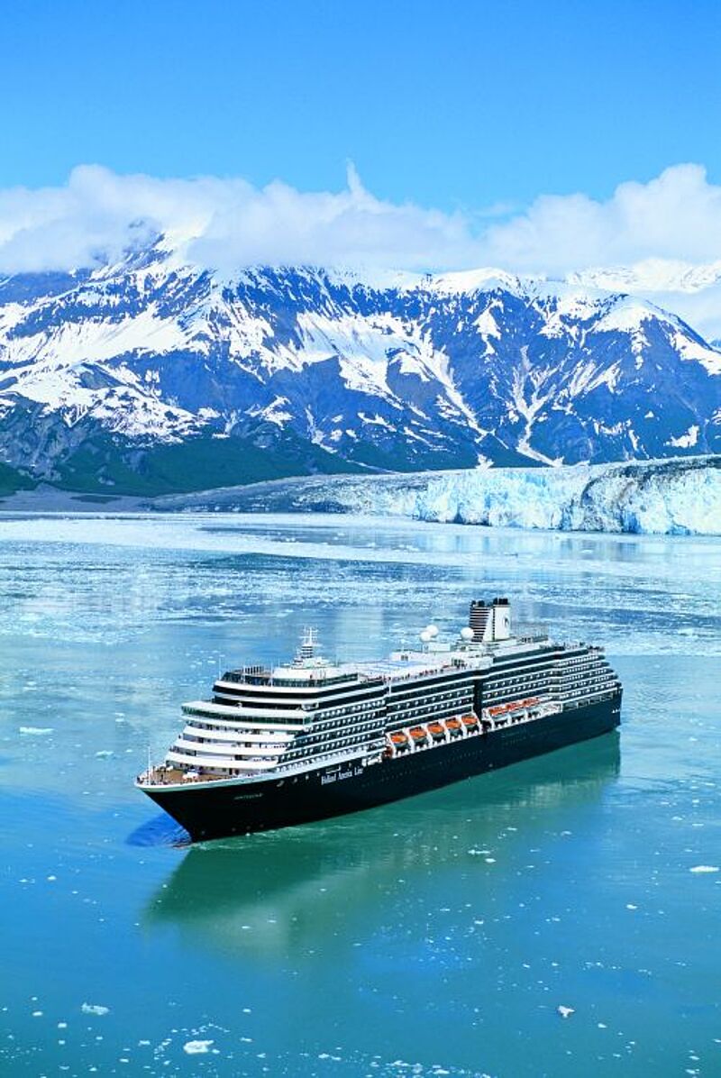 Die Amsterdam steuert 2010 auch Anchorage, Homer und Kodiak an. Foto: Holland America Line Die Amsterdam steuert 2010 auch Anchorage, Homer und Kodiak an. Foto: Holland America Line