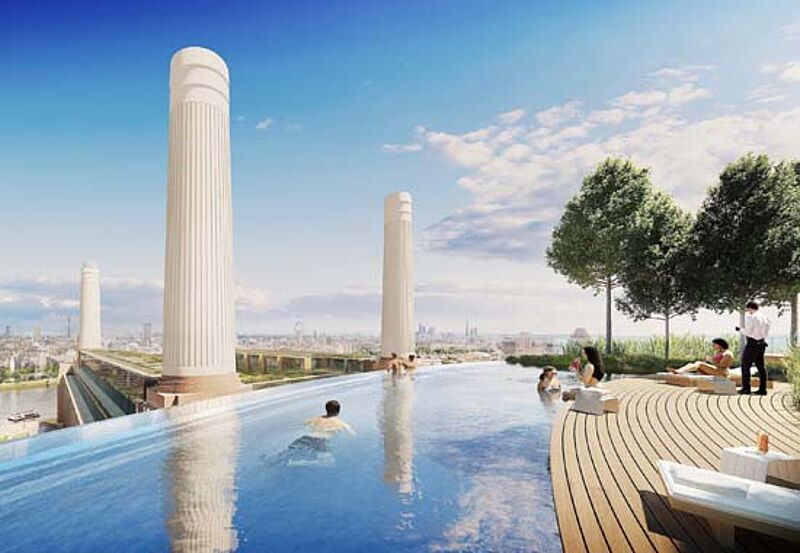 Träumen mit Themse-Blick: das Artotel London Battersea Power Station