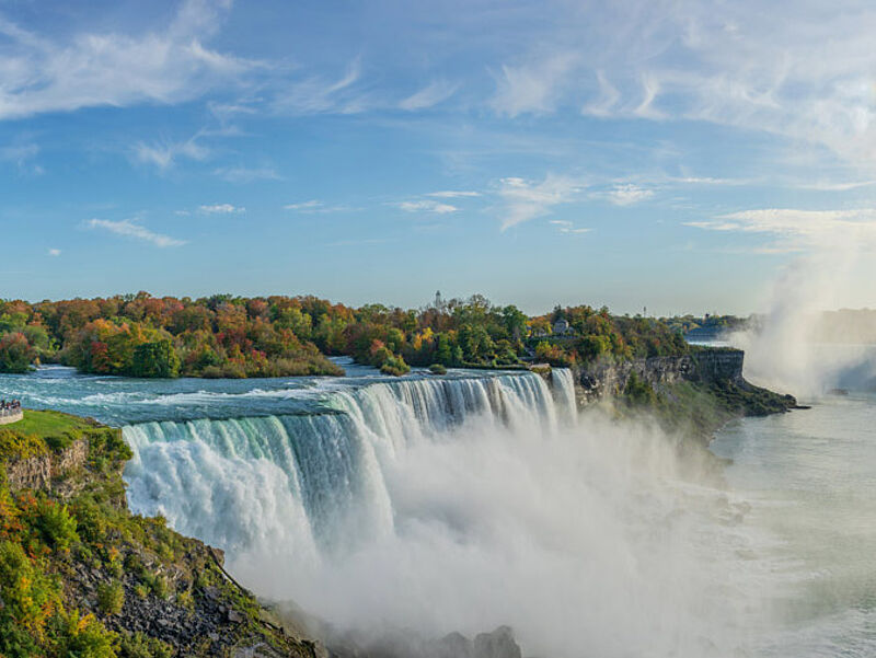 Beliebte USA-Ziele wie die Niagarafälle werden in diesem Jahr wieder gut besucht sein. Foto: Stanislav_Moroz/iStockphoto