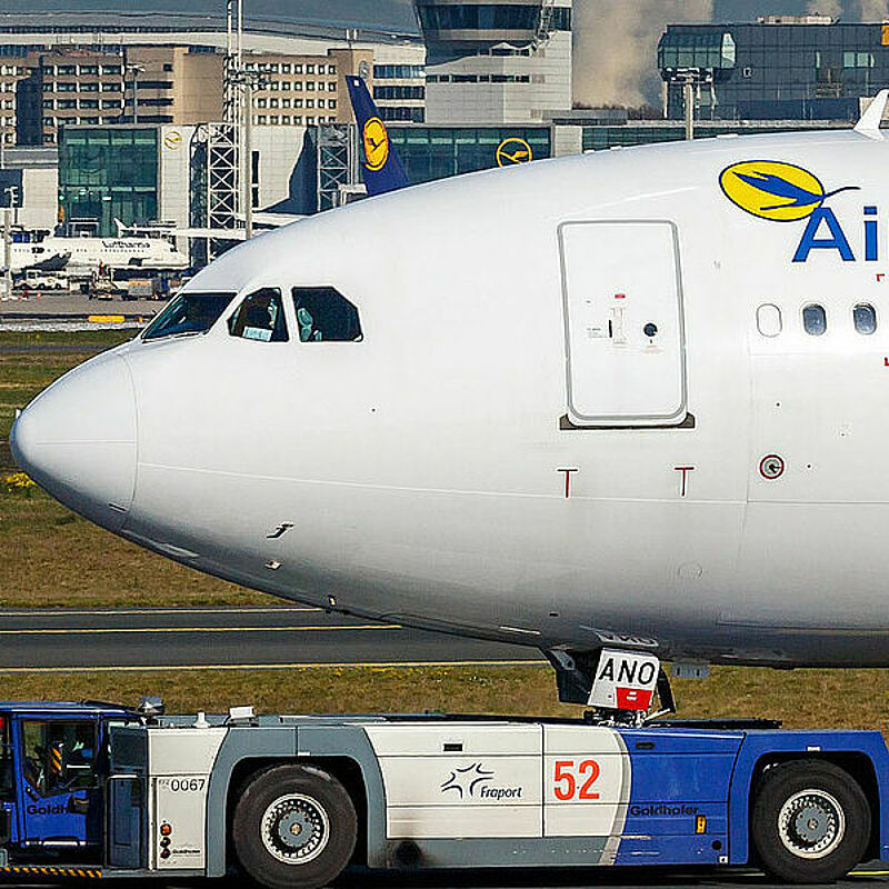 Air Namibia am Frankfurter Flughafen: Die Probleme der afrikanischen Airline werden nicht weniger. Foto: wikimedia