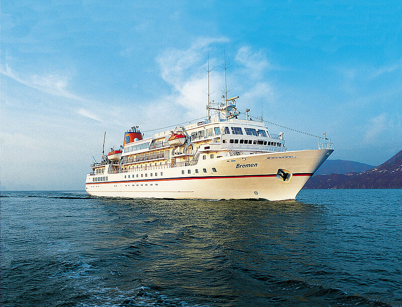 Die Bremen gehört seit 1993 zur Flotte von Hapag-Lloyd Cruises