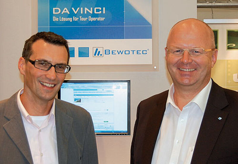 Die Bewotec-Geschäftsführer Michael Becher und Bernhard Koller wollen mit „Snip It“ auch Bistro Portal Konkurrenz machen