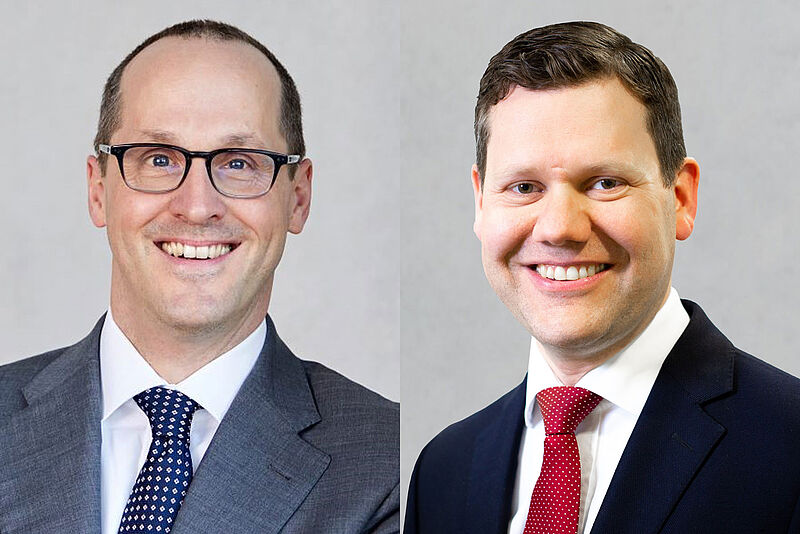 Tauschen ihre Jobs: Stefan Kreuzpaintner (links) und Heiko Reitz