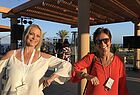 Kirsten Ihrig (rechts, Reisebüro Friedle, Bürstadt) und Andrea Jantzen (Reisebüro Keller, Rodgau-Jügesheim)