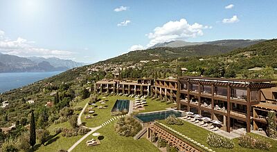 Das neue Cape of Senses am Gardasee bietet 55 Suiten