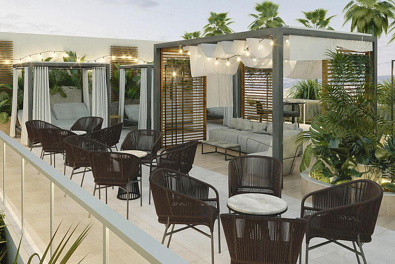 Im Riu Palace Maspalomas gibt es eine neue Chill-out-Terrasse