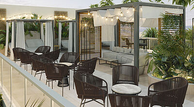 Im Riu Palace Maspalomas gibt es eine neue Chill-out-Terrasse