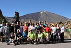 Gruppenbild am höchsten Berg Spaniens, dem über 3.700 Meter hohen Vulkan Teide