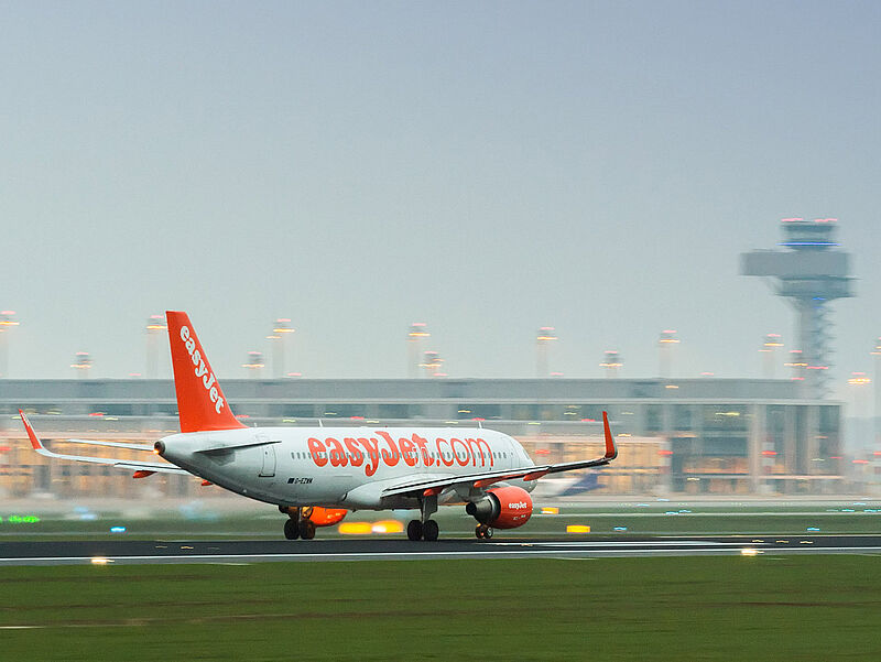 Easyjet fährt den Flugbetrieb in Berlin weiter herunter. Foto: Flughafen Berlin Brandenburg