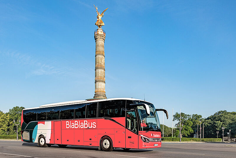 Neue Farben im Fernbusmarkt: Blablabus macht ab sofort Flixbus Konkurrenz