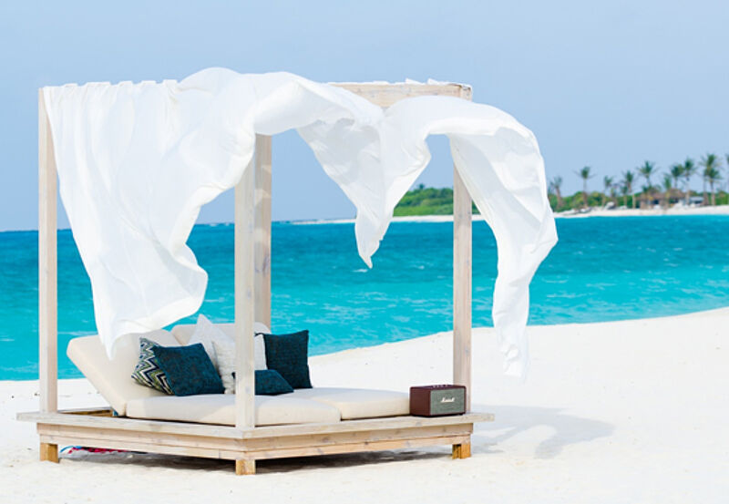 Beach Cabana im Finolhu Resort