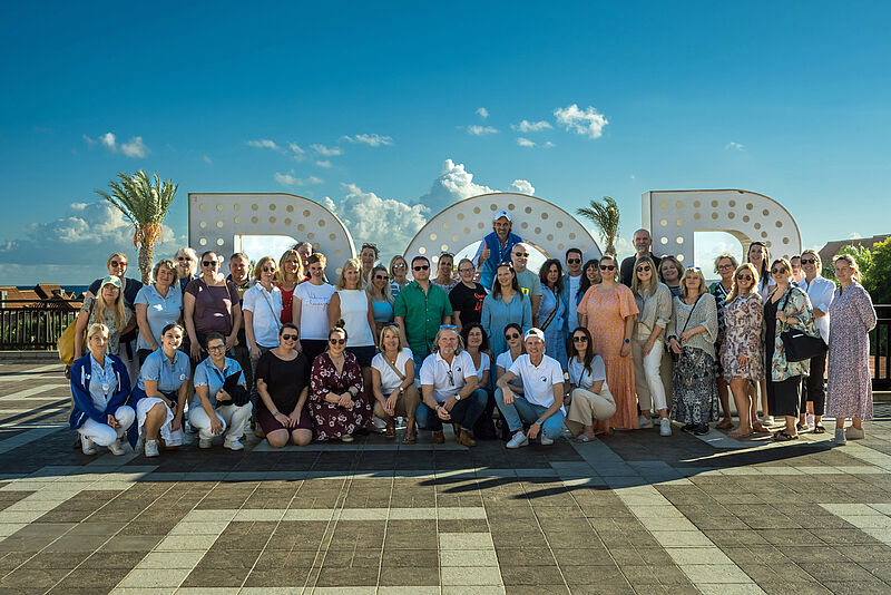 Die Teilnehmer der Solamento-Jahrestagung im Robinson Cyprus