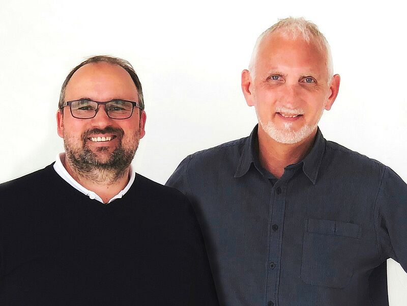Die beiden neuen Geschäftsführer: Dirk Föste (rechts) mit Bestfewo-Gründer Casten Gersdorf