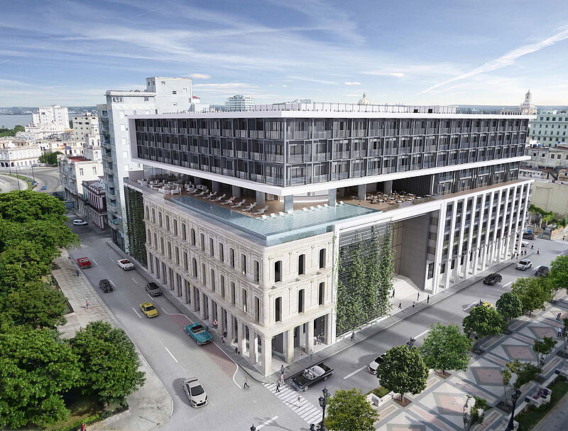 Das Iberostar Grand Packard in Havanna bietet 321 Zimmer