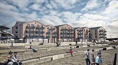 Das Lighthouse Hotel & Spa im Nordsee-Ort Büsum soll im August 2019 die ersten Gäste empfangen Das Lighthouse Hotel & Spa im Nordsee-Ort Büsum soll im August 2019 die ersten Gäste empfangen