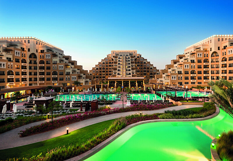 Wie wohl die Rixos-Hotels in der Karibik oder in Asien aussehen werden? Hier das Rixos Bab Al Bahr in Ras Al Khaimah