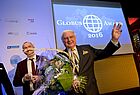 Horst Ebel, Herausgeber von touristik aktuell, feierte auf der Globus Night seinen 77. Geburtstag