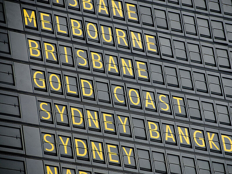 In den nächsten Monaten soll sich die angespannte Flugsituation nach Downunder wieder bessern. Foto: georgeclerk/istockphoto