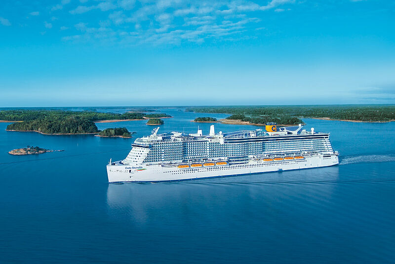 Das Angebot der neuen Kampagne gilt auch für Reisen des neuen Flaggschiffs Costa Smeralda