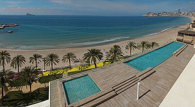 Das neue H10 Puerto Poniente liegt an der Strandpromenade von Benidorm