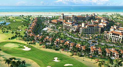 Das St. Regis Saadiyat Island Resort wird auf der zu Abu Dhabi gehörenden Insel eröffnet