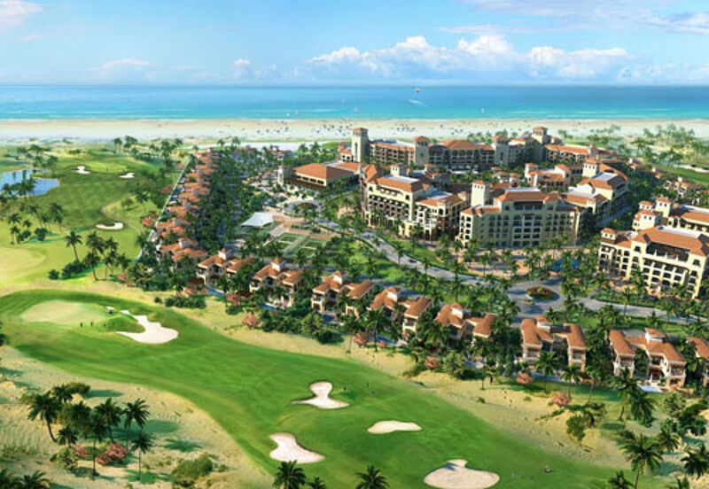 Das St. Regis Saadiyat Island Resort wird auf der zu Abu Dhabi gehörenden Insel eröffnet