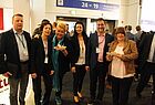 Von links: Rene Hanika (Onlineweg.de), Bianca Peters (touristik aktuell), Marina Noble (Noble PR), Melanie Willer (Onlineweg.de), Cyrus Nurischad (Ambiente Tours) und Marija Linnhoff (VUSR)