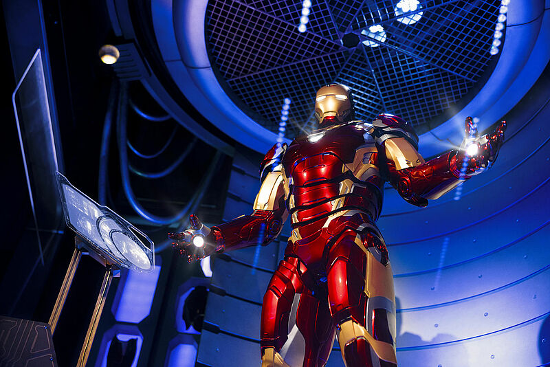 Der neue Marvel Avengers Campus nimmt Besucher mit auf eine Reise ins Marvel-Universum
