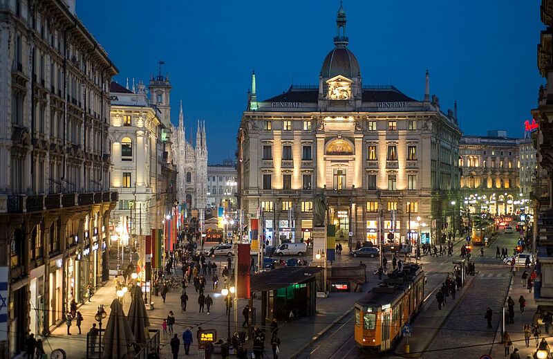 Ehemals Sitz der Generali Versicherung, ab 2023 das Gran Melia Mailand