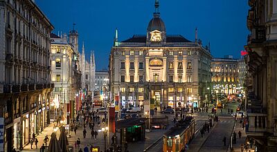 Ehemals Sitz der Generali Versicherung, ab 2023 das Gran Melia Mailand