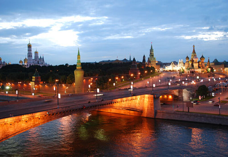 Moskau – hier ein Blick auf das Kempinski-Hotel – hat trotz leichten Preisrückgangs die teuersten Hotels