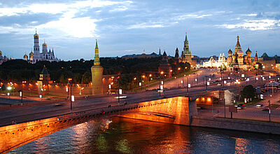 Moskau – hier ein Blick auf das Kempinski-Hotel – hat trotz leichten Preisrückgangs die teuersten Hotels