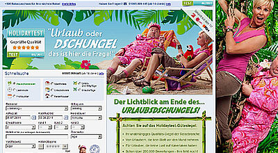Niederlage vor dem Landgericht München: Unister muss die Werbung für das neue Gütesiegel Holidaytest vorerst einstellen