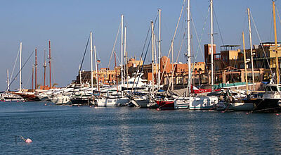 Der ägyptische Ferienort El Gouna war eines der ersten Projekte des Orascom-Chefs Samih Sawiris