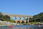 Imposant: die Pont du Gard