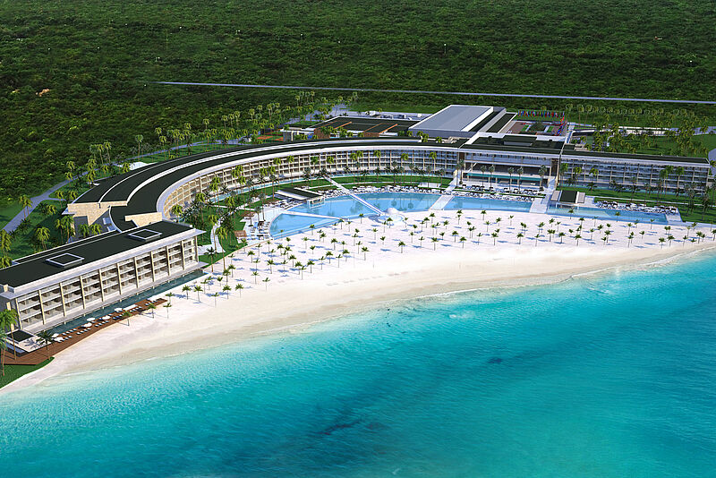 Das Barcelo Maya Riviera wird über 850 Zimmer verfügen