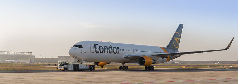Condor kann sich freuen: Das Bundeskartellamt steht im Zubringer-Streit mit Lufthansa auf der Seite des Ferienfliegers