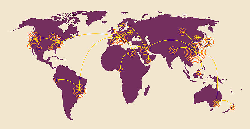 A3M zeigt übersichtlich, in welchen Ländern Reisen möglich sind und wo sich das Virus ausgeweitet hat