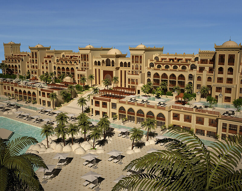 Eines von vier neuen Red Sea Hotels ist das The Palace Sahl Hasheesh