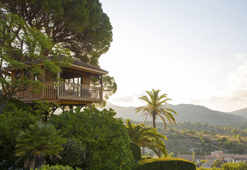 Schöner Ort für private Feiern: das Baumhaus im Gran Hotel Son Net