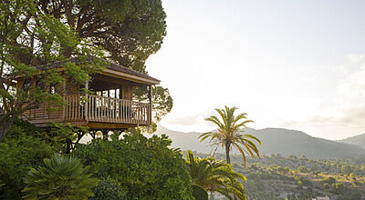 Schöner Ort für private Feiern: das Baumhaus im Gran Hotel Son Net