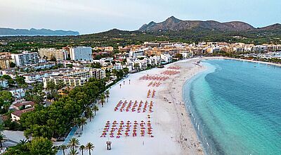 Die Bucht von Alcudia ist bei deutschen Gästen sehr gefragt