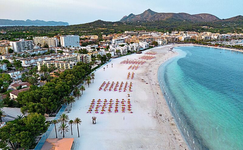 Die Bucht von Alcudia ist bei deutschen Gästen sehr gefragt