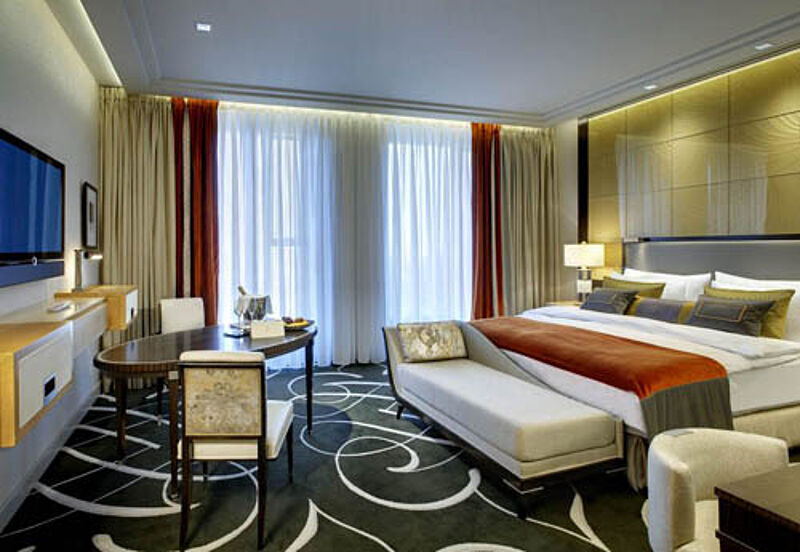 So soll ein Zimmer im Waldorf Astoria Berlin aussehen