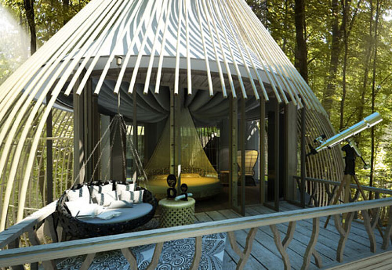 So sieht einer der Villentypen im neuen Keemala auf der thailändischen Insel Phuket aus